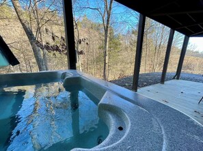 Bain à remous extérieur