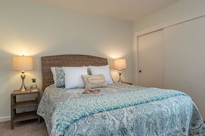 2 bedrooms, iron/ironing board