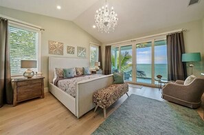 4 bedrooms, iron/ironing board, free WiFi, bed sheets - Felicity: Luxury Bayfront Home, Heated Pool, Hot tub and more! (Anna Maria)
