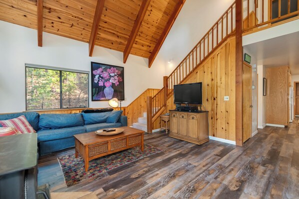 TV, DVD player, stereo - LUPINE LODGE - WALK TO LAKEMONT PINES LAKE W/FREE ACCESS, SLEEPS 10 W/REC ROOM (Arnold)
