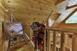 Interior - CROCKETT TRAILS - Luxury Log Home with Outdoor Woodburning fireplace and much more. (Blue Ridge)