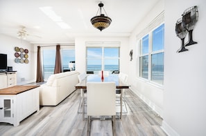 Oceanfront Dining Area