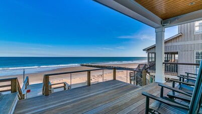 Incredible Oceanfront Retreat in Pawleys Island with Private Dock on Creek