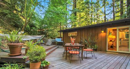 Forest Retreat, Private, Redwoods, Hot Tub, The Great Outdoors