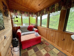 TV connectée, cheminée