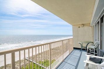 Carolina Beach Oceanfront Balcony