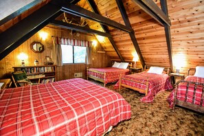 2 slaapkamers, een bureau, wifi, beddengoed