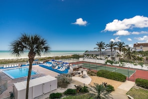 Relax by the pool, play a game of tennis, or enjoy the beach views.