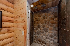 Shower, towels