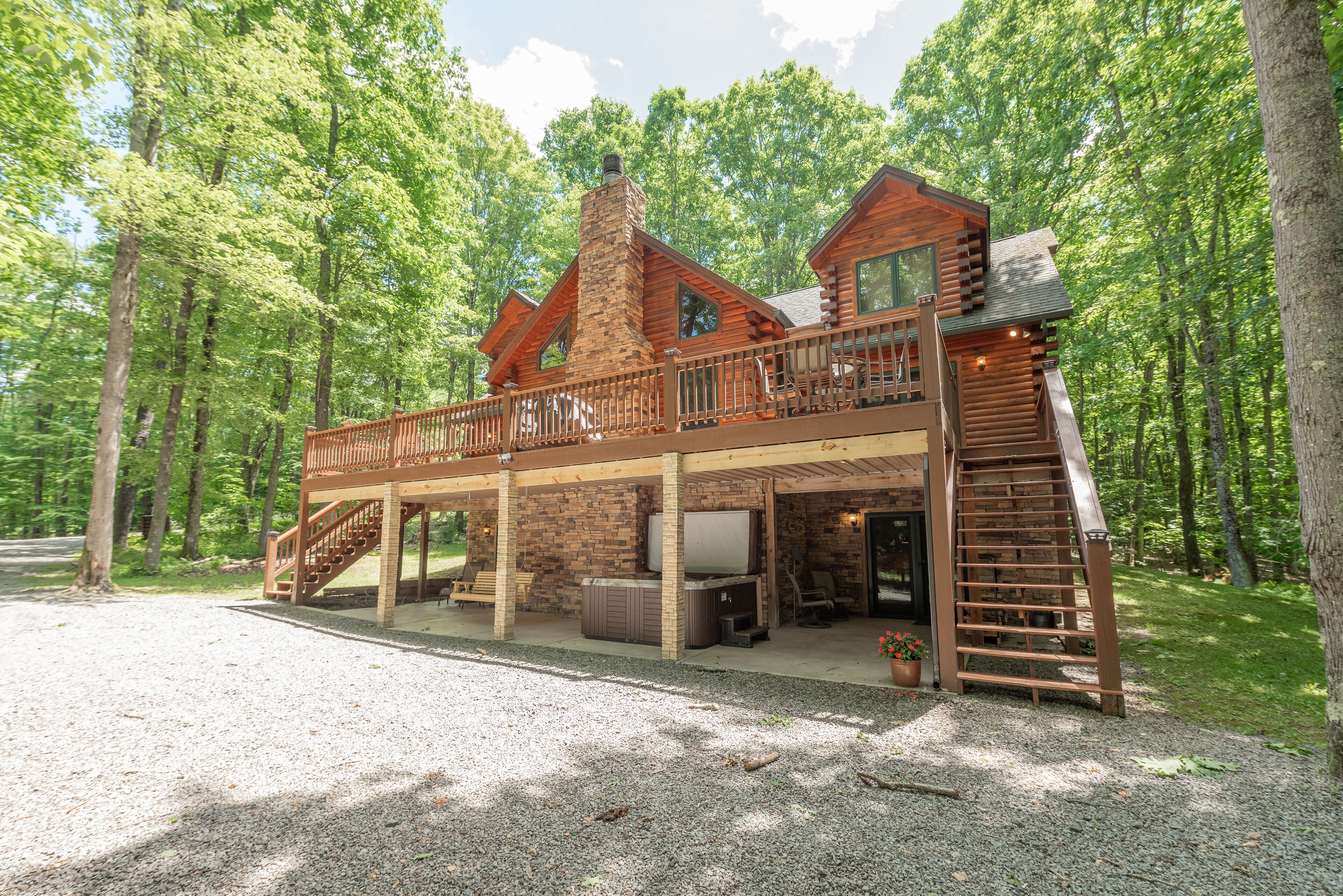 Lake Area Home w/Hot Tub, Fire Pit, Pool Table, & Wood Fireplace!
