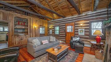 TV, fireplace, DVD player