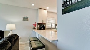 Interior - Pelican Cove 12 - Anna Maria Island - Across the street from the beach- Condo 2 Bedroom /2 Bath bay view with a community pool, maximum occupancy of 6 people. (Bradenton Beach)