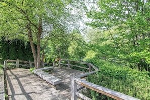 Property grounds - Elegant Chalet w/ Wisp Views, Dock & Hot Tub (McHenry)