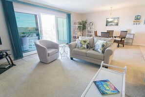 TV, DVD player, stereo