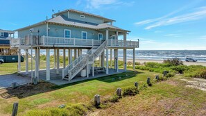 Exterior - The Good Stuff: 5  BR, 3  BA House in Port Bolivar, Sleeps 15 (Crystal Beach)