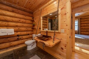 Shower, towels
