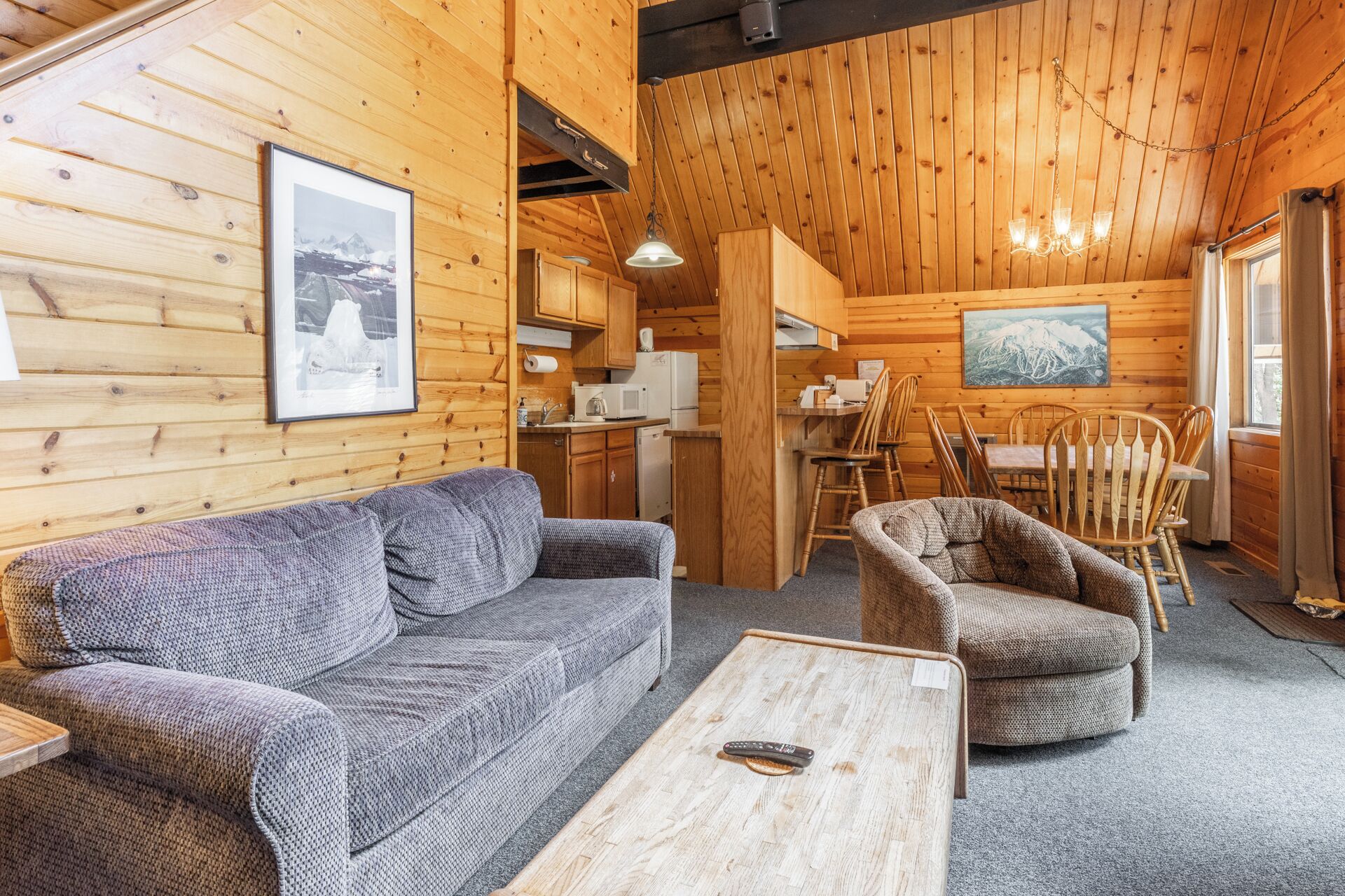 TV, fireplace, DVD player