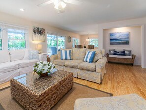 Smart-TV, DVD-Player, Bücher, Musikbibliothek