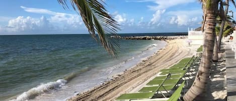 Beach nearby, beach towels