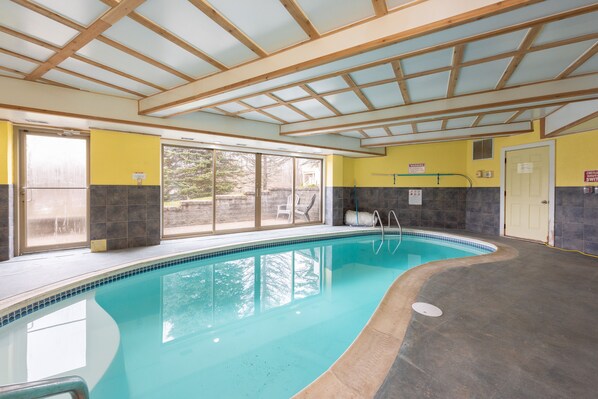 Indoor pool, a heated pool