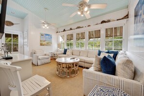 TV, table football, ping pong