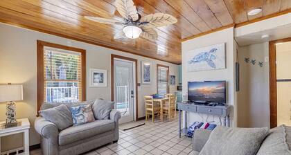 Angler at The Arbors – Retro Beach Cottage w/ Heated Pool, Private Beach Area & Walkable Dining