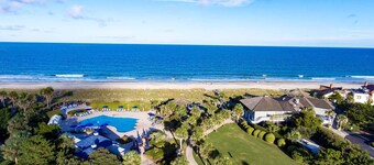 Enjoy listening to the sound of the crashing waves and bird watching