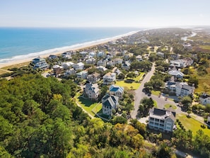 Exterior - Beach House-Paradise with Screened Porches, decks, library, and wifi  Sunny Dunes (Georgetown)
