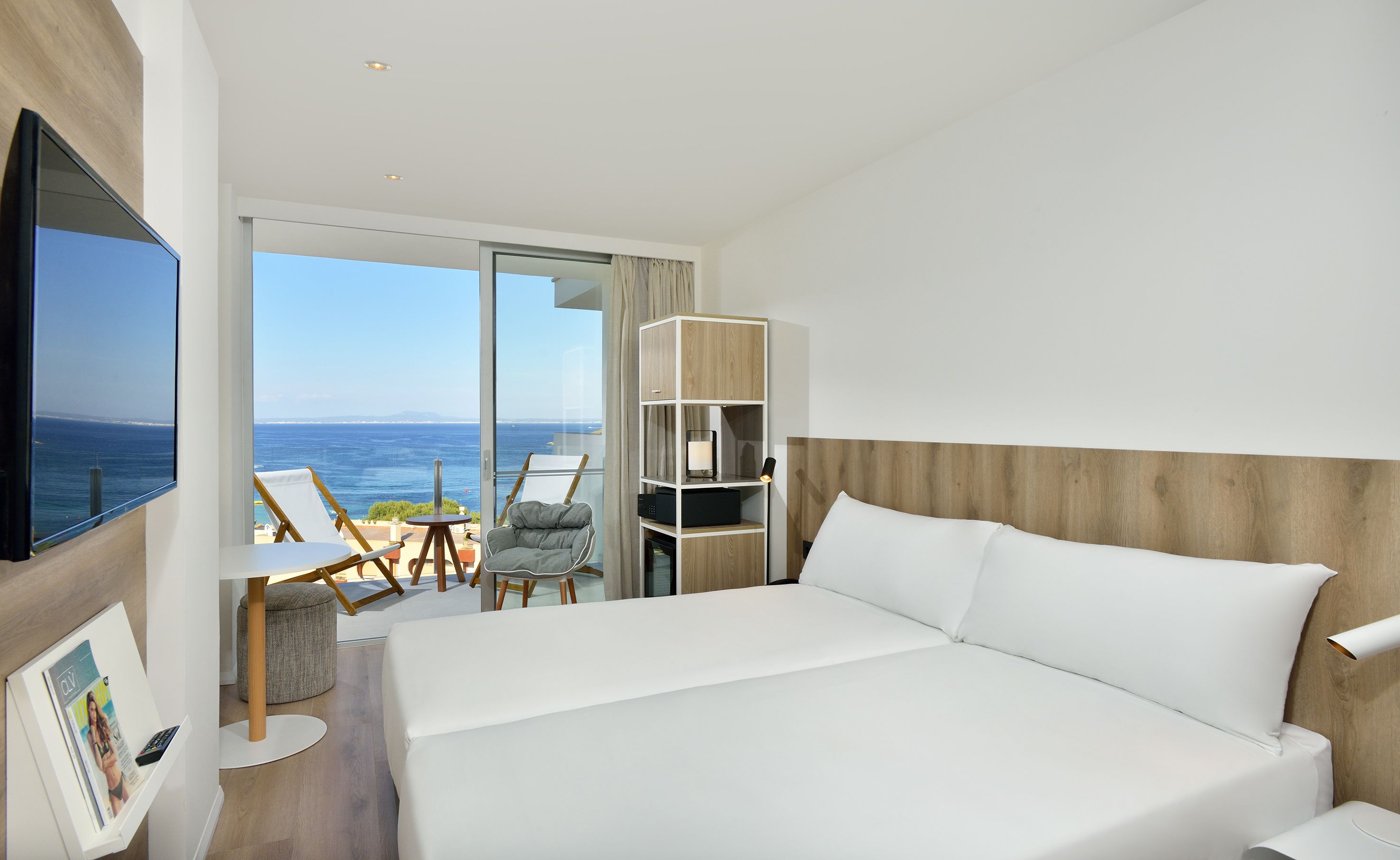 the innside room sea view | 1 bedroom, egyptian cotton sheets, premium bedding, free minibar items