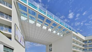 Voorkant van accommodatie