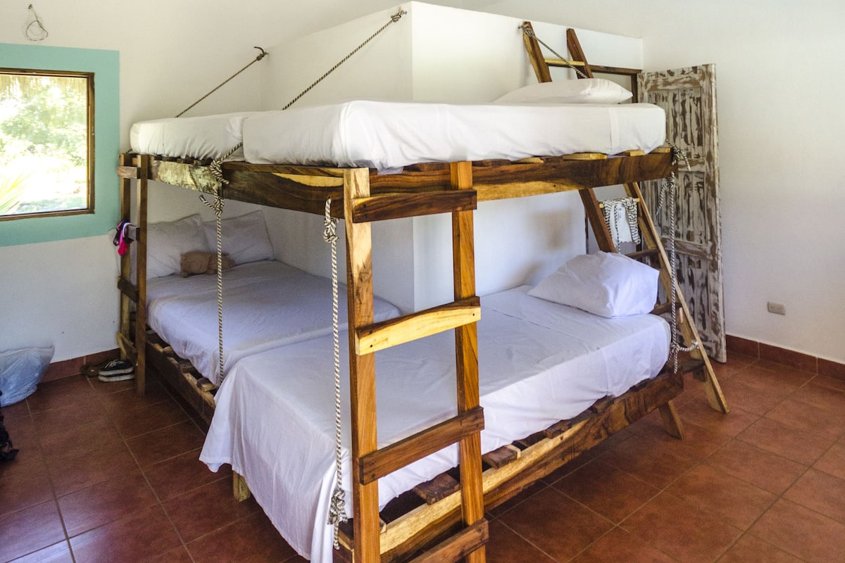Laptop workspace, blackout drapes, rollaway beds (surcharge)