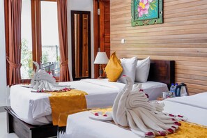 2 habitaciones, minibar y caja de seguridad en la habitación 