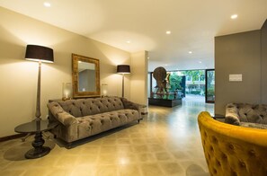 Zona de estar del vestíbulo