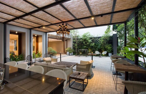 Restaurante al aire libre