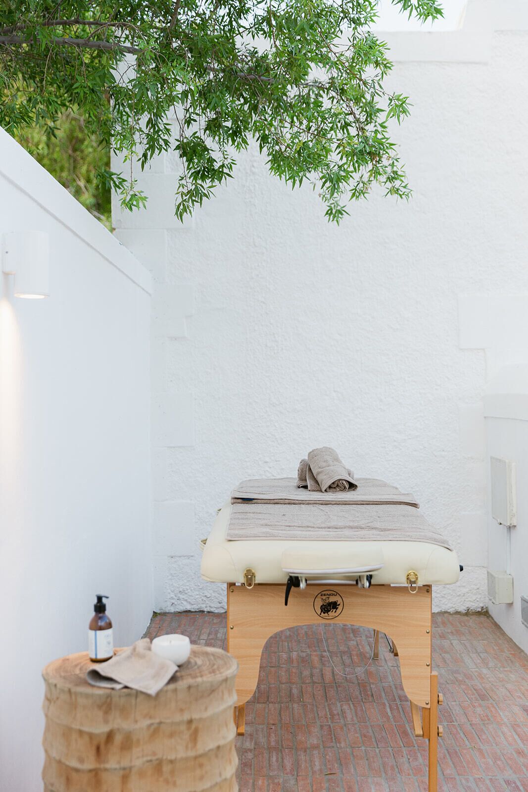 Massasje på overnattingsstedet