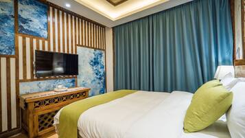 Phòng đôi phong cách cổ điển | Két bảo mật tại phòng, phòng cách âm