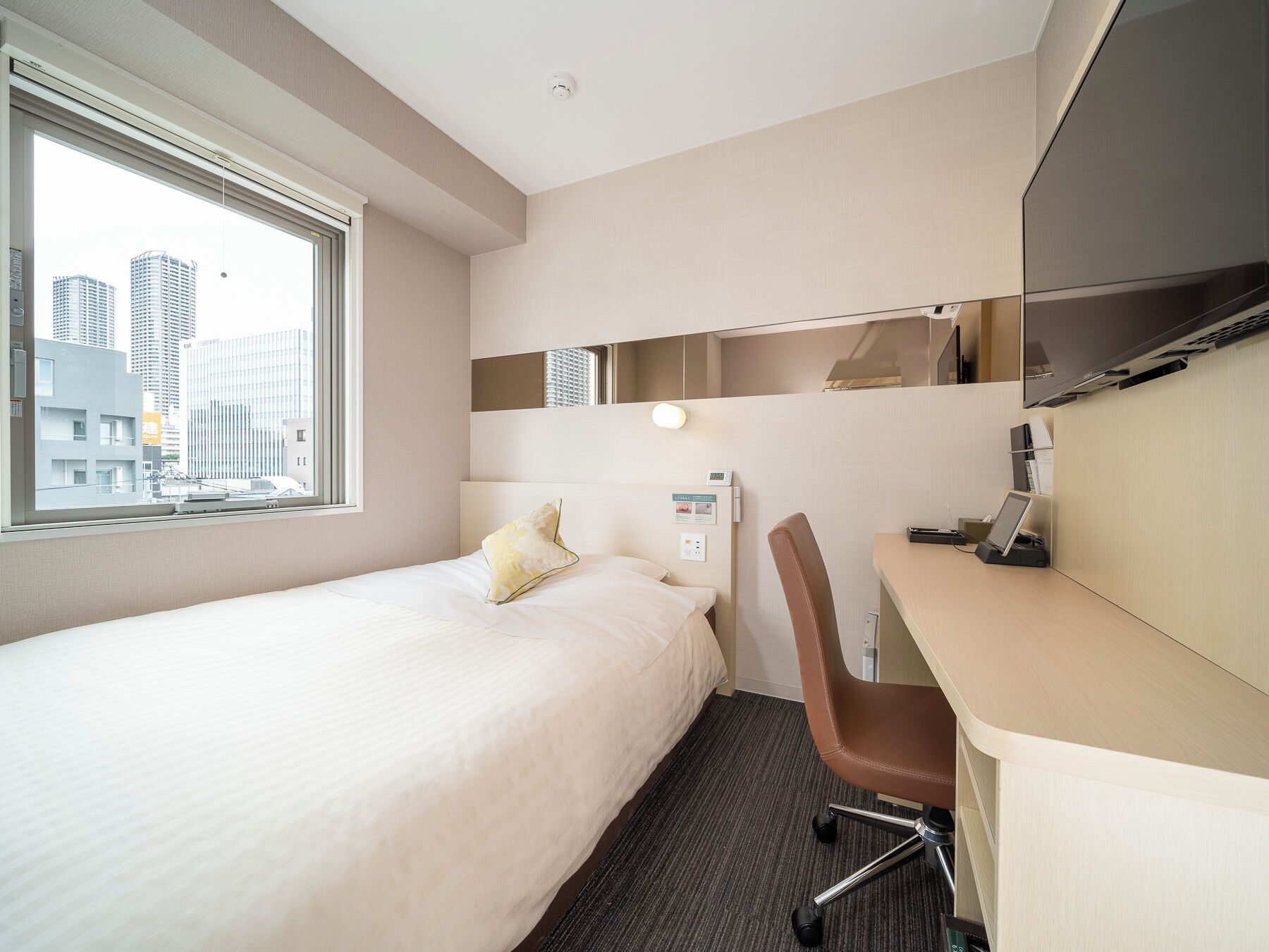 standard double room | blackout curtains, soundproofing, free wifi