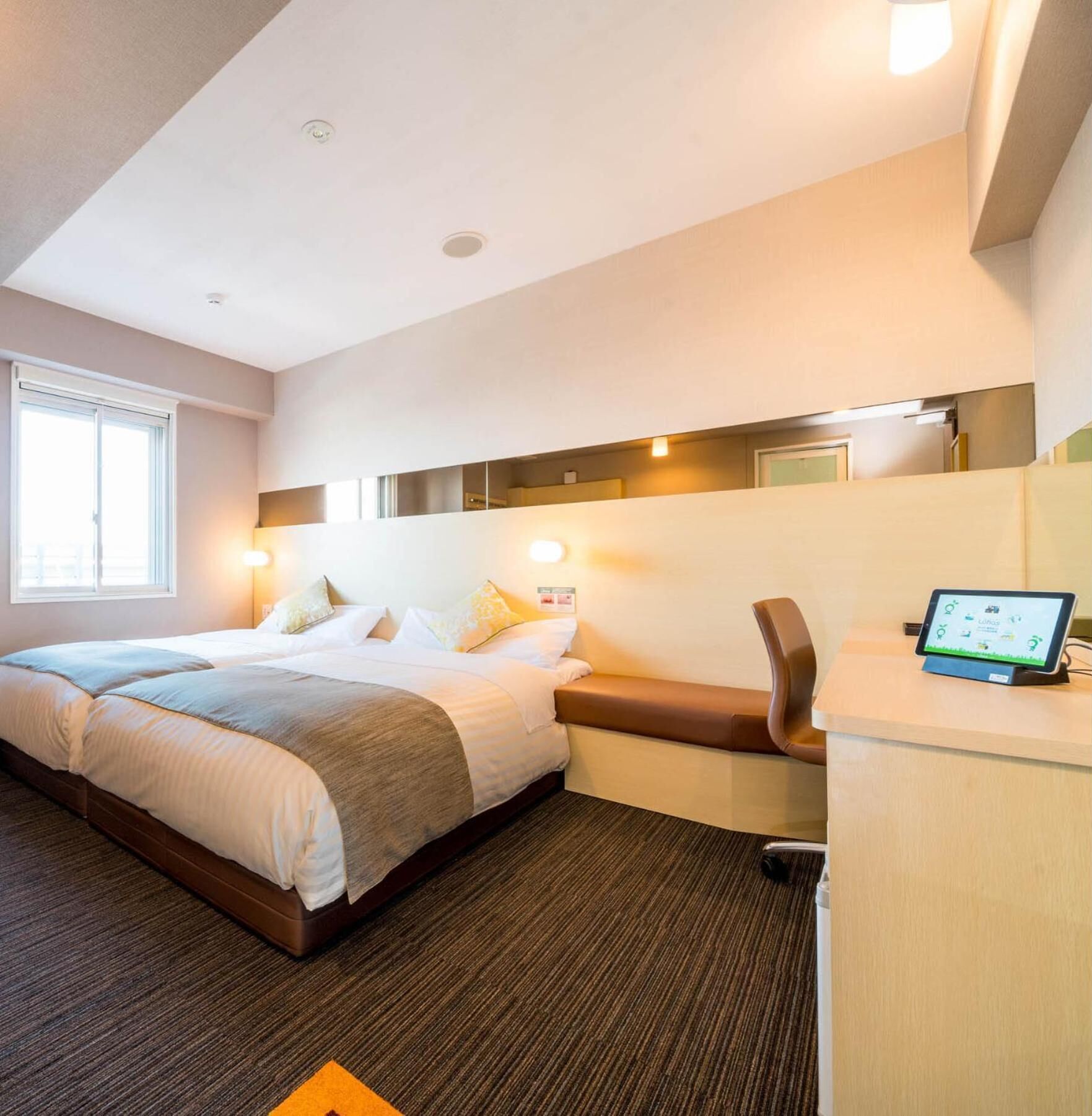 blackout curtains, soundproofing, free wifi