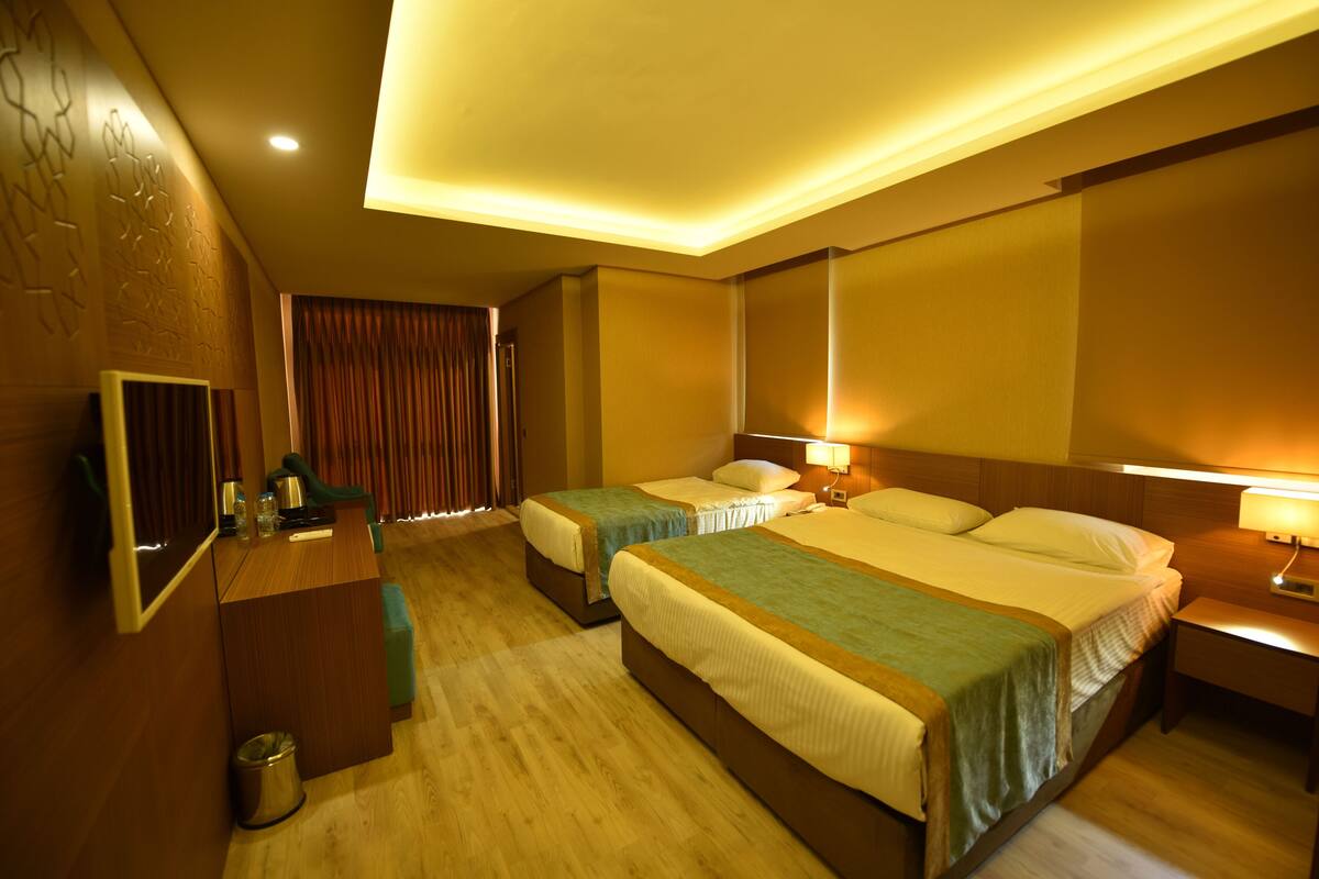 Literie de qualité supérieure, mini-bar avec articles gratuits