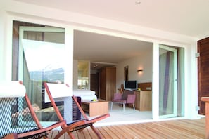 Comfort Double Room, 1 Bedroom | Terrace/patio - Alpen Comfort Hotel Central (Nauders)