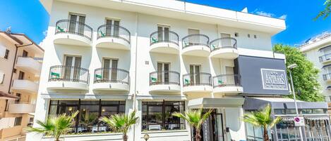 Façade de lâhĂ©bergement