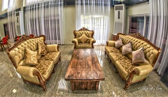 Sala de estar en el lobby