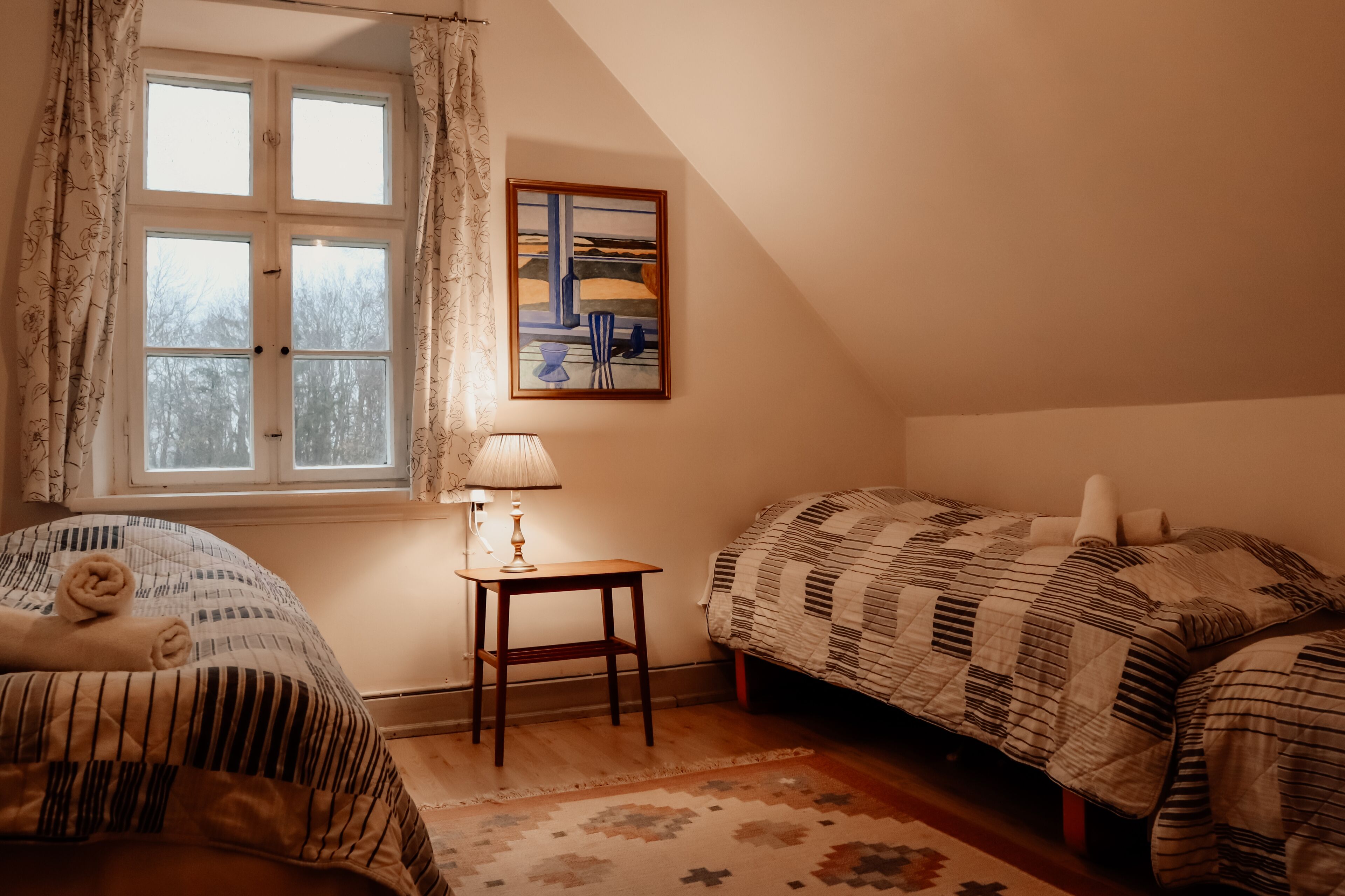 Habitación triple | Ropa de cama hipoalergénica, wifi gratis, ropa de cama