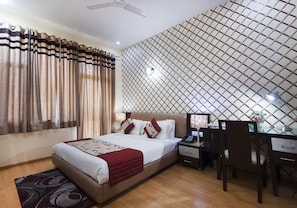 Apartamento superluxo, 1 quarto, vista para a cidade | 1 quarto, roupas de cama de algodão egípcio, roupas de cama premium