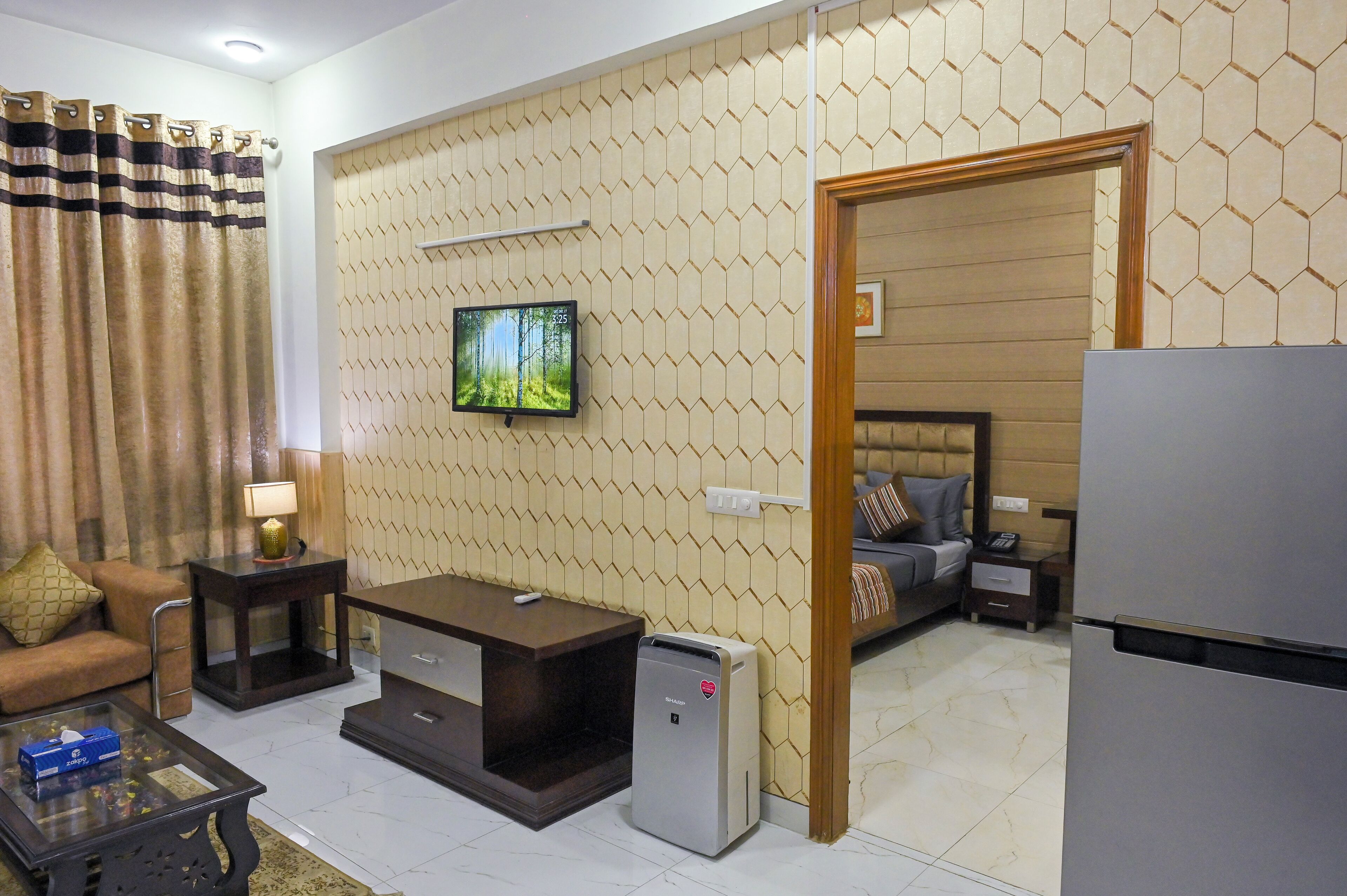 Premium Suite | 1 Schlafzimmer, Bettwäsche aus ägyptischer Baumwolle