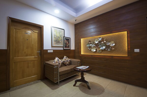 Sitzecke in der Lobby