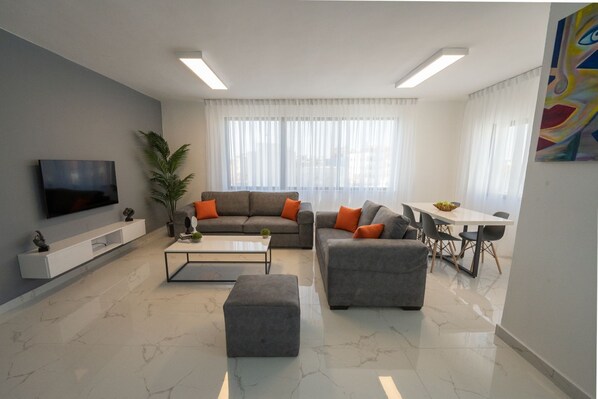 Apartment, 1 Schlafzimmer | Wohnbereich