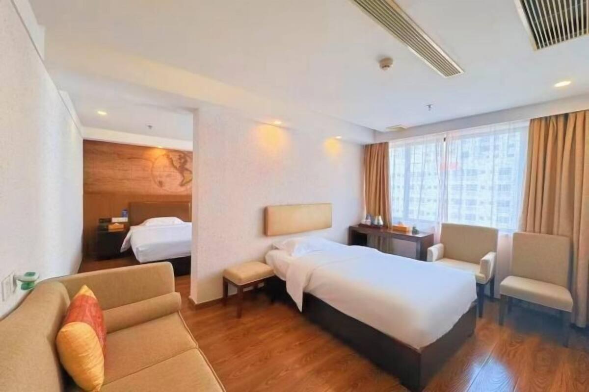 In-room safe, blackout curtains, soundproofing, free WiFi