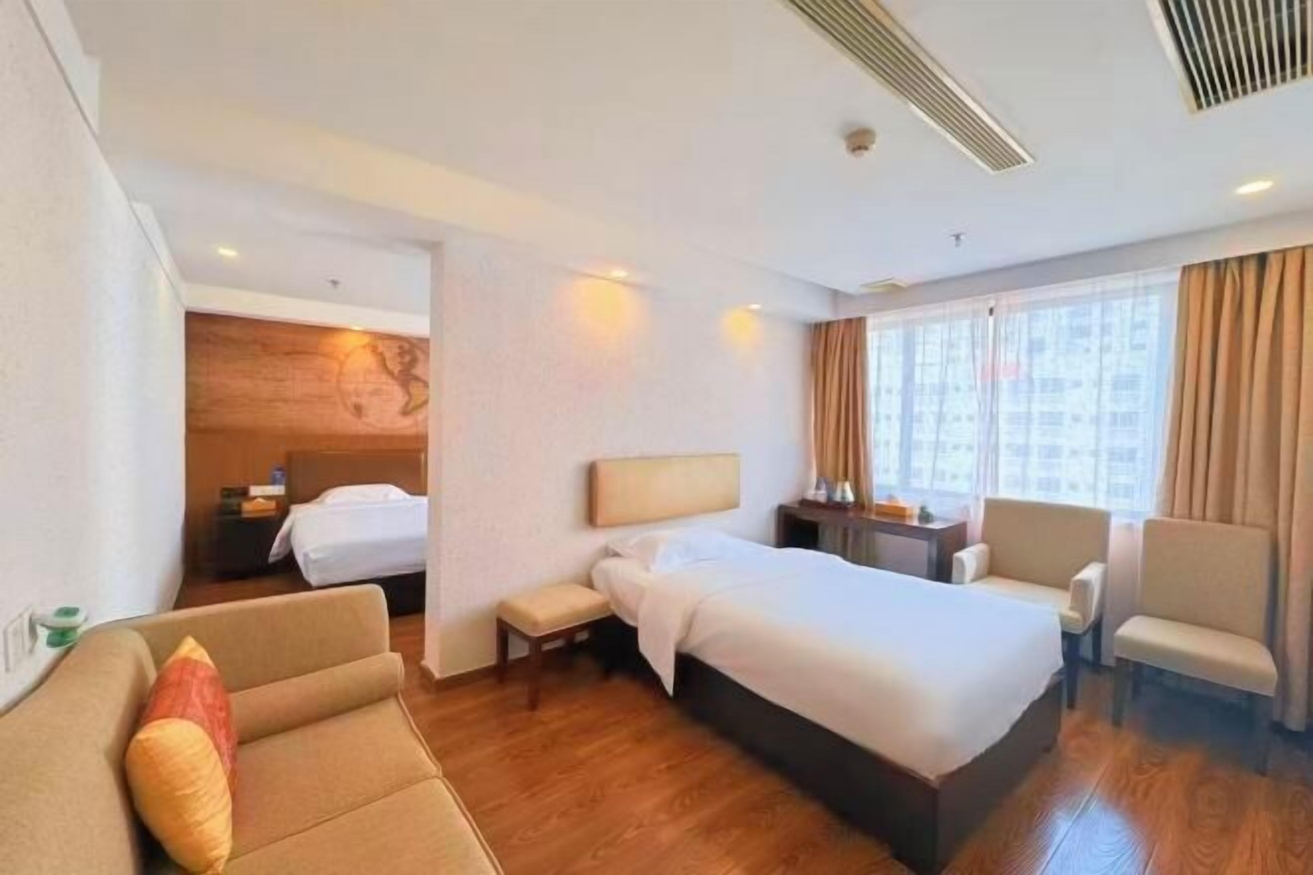 In-room safe, blackout curtains, soundproofing, free WiFi