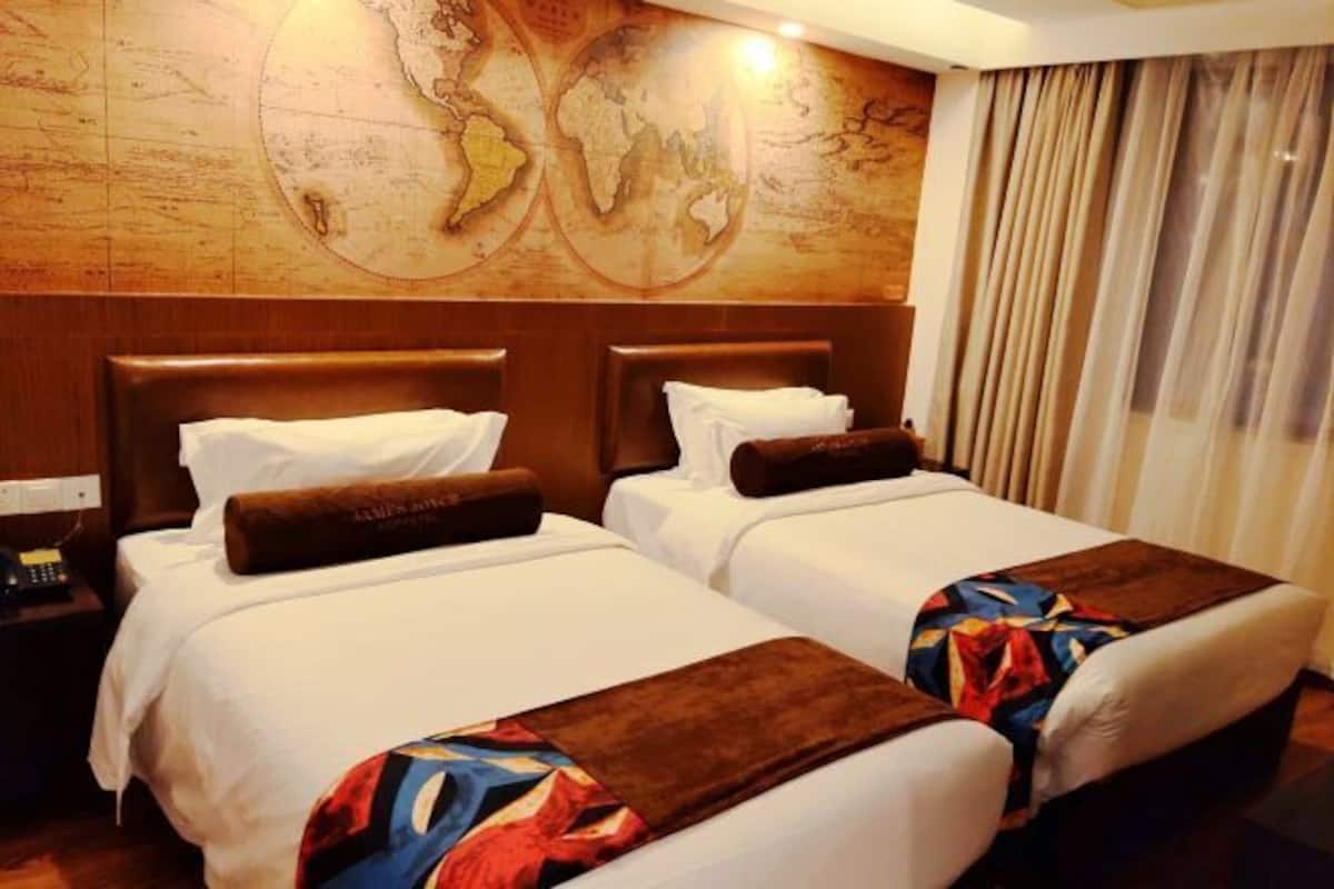 In-room safe, blackout drapes, soundproofing, free WiFi